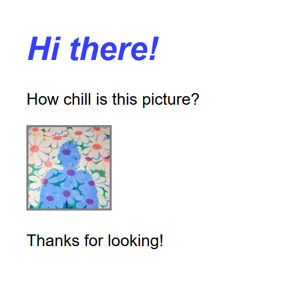 The image is now a thumbnail